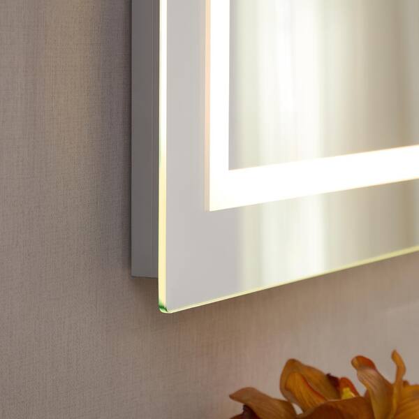 ZXDDMS 60 in. W x 30 in. H Smart Rectangular Aluminum Frameless