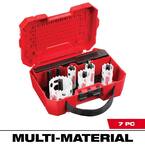 Milwaukee Hole Dozer Bi Metal Hole Saw Kit 7 Piece 49 22 4040