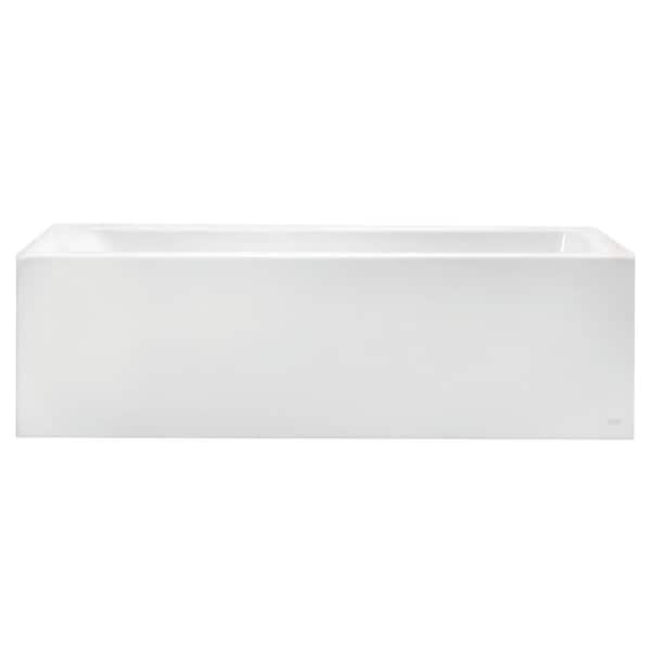 American Standard Studio 60 in. x 30 in. Soaking Bathtub with Right Hand Drain in White