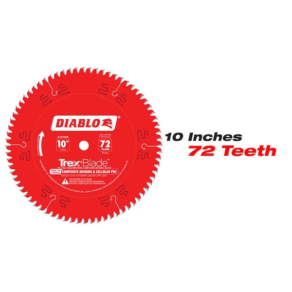 7-1/4 in. x 44-Tooth Trex/Composite Material Cutting Saw Blade 7-1/4 in. x 44-Tooth Trex/Composite Material Cutting Saw Blade