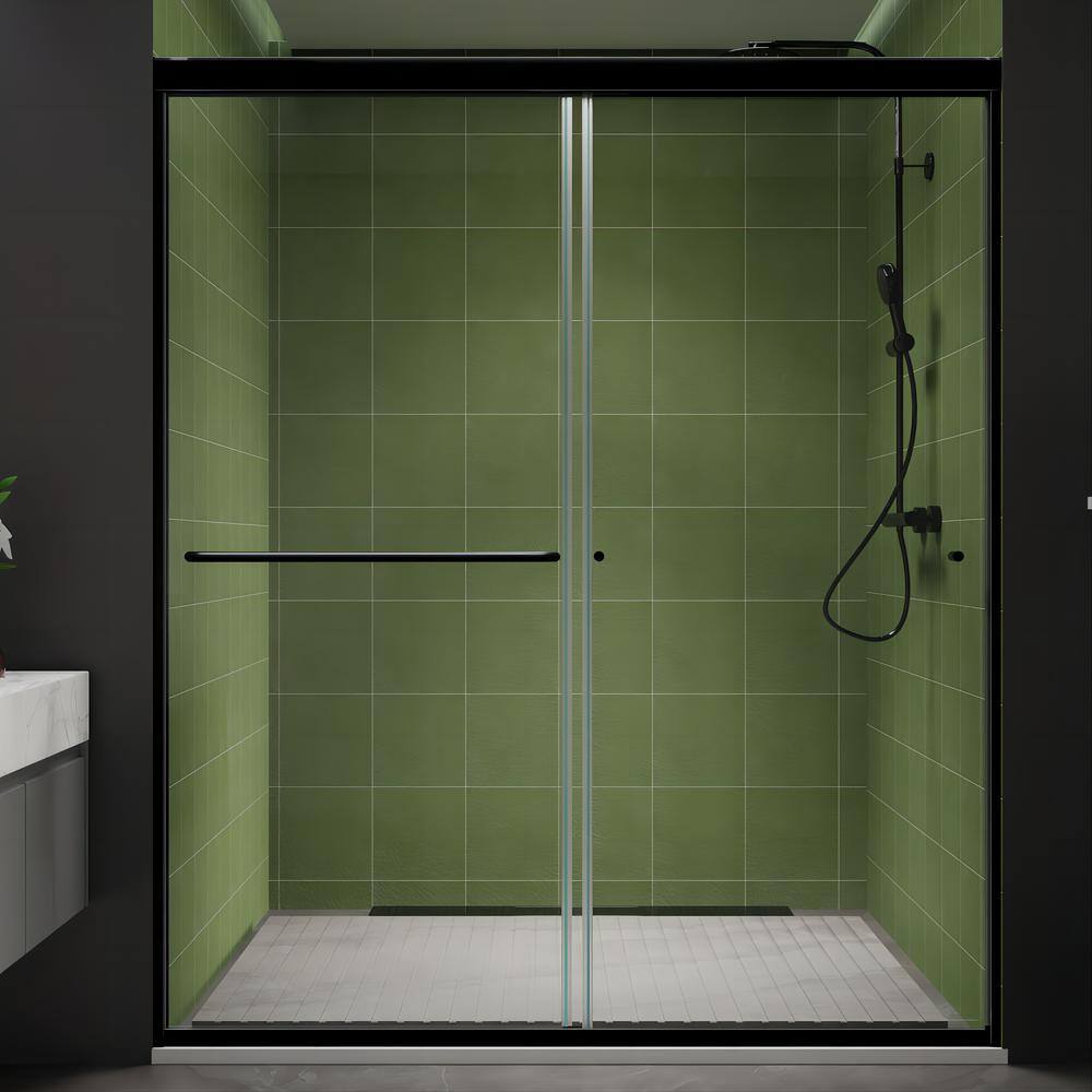 Reviews for ESDIY 56 in. to 60 in. W x 70 in. H Sliding Framed Shower