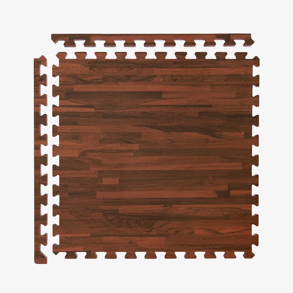 Mocha 2 ft. x 2 ft. x 5/8 in. T Soft Wood Print Foam Flooring Tiles (12 Tiles/48 sq. ft.) price history on PriceWatchPro
