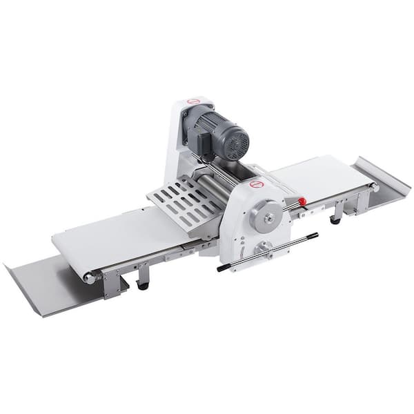 VEVOR Commercial Dough Sheeter Machine, 15.7 in. Reversible Puff Pastry Sheeter and Fondant Roller, Electric Dough Roller