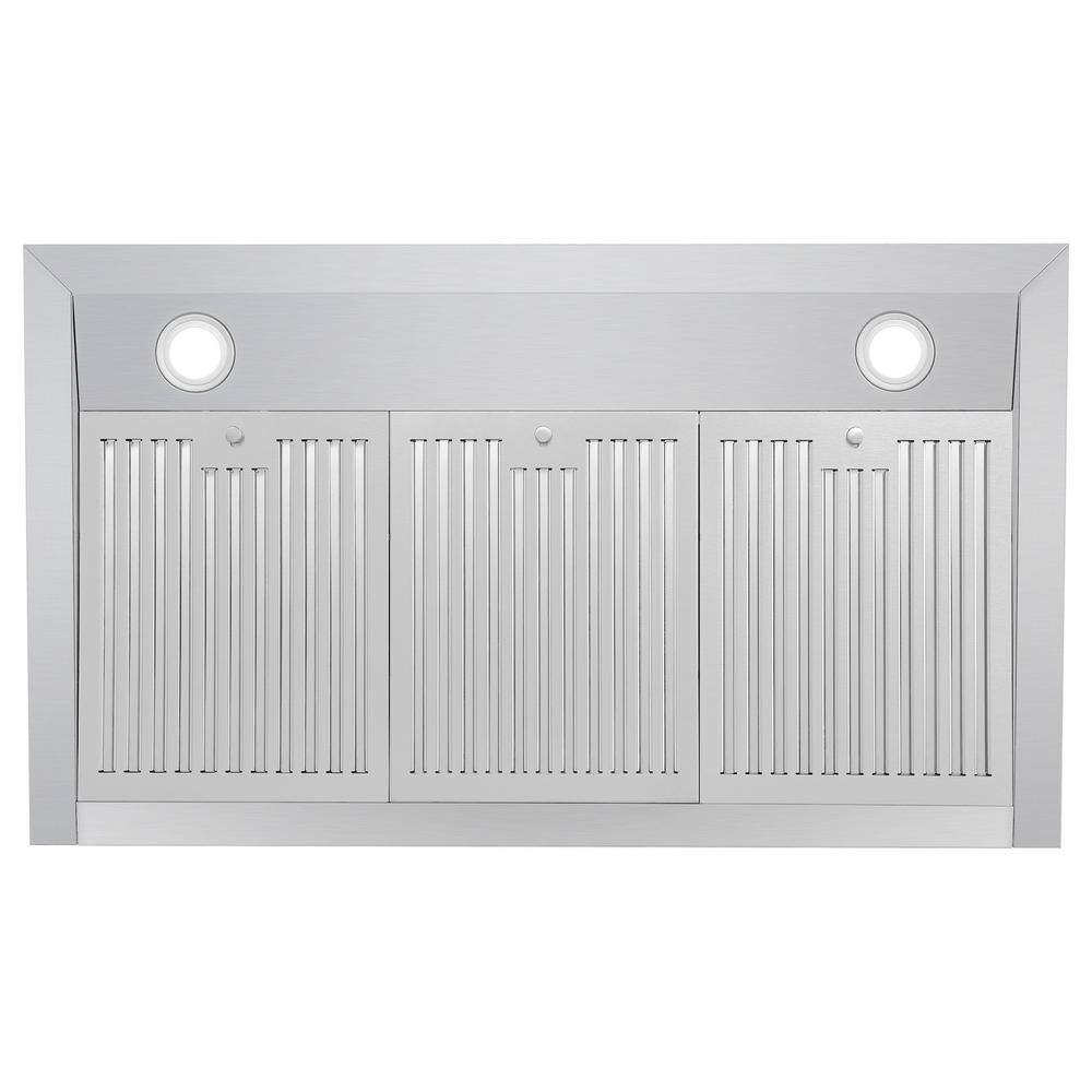 Cosmo 36" Stainless Steel Under Cabinet Range Hood with Touch Controls