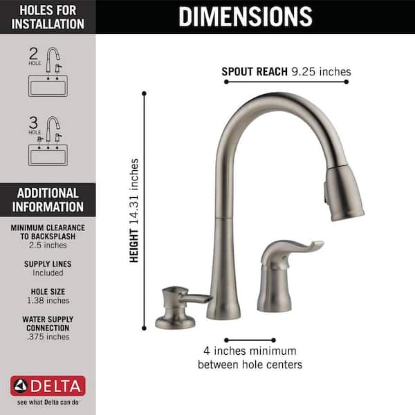 DELTA FAUCET RP48769SS, Stainless 並行輸入品 - 浴室、浴槽、洗面所