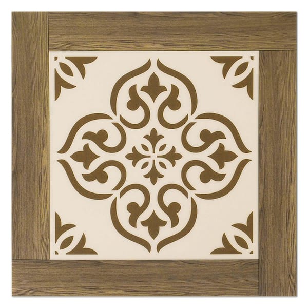 11.81 in. W X 11.81 in. L Vinyl Peel And Stick Wall Tiles, Decor Floor And Wall Tiles, 10 Packs (9.69 sq. ft.)
