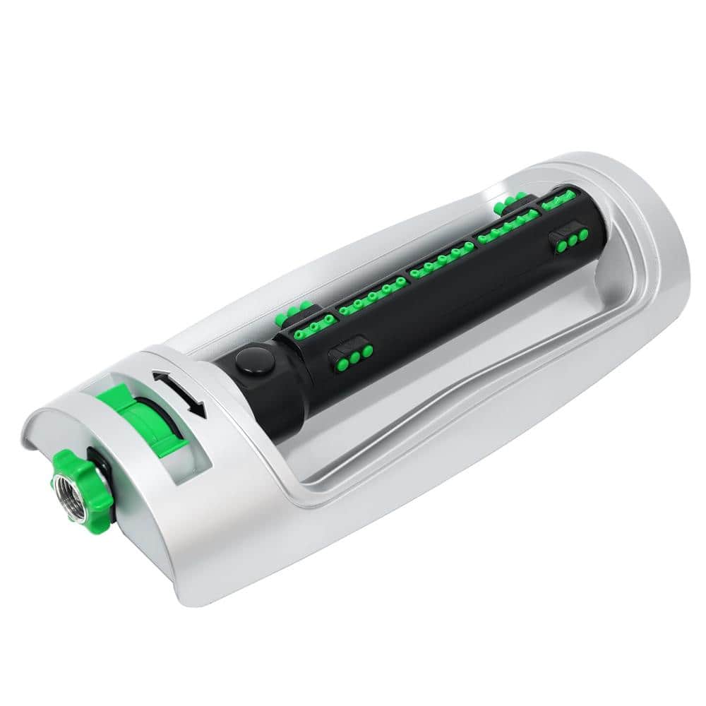 Justincity Oscillating Sprinkler for Large Yards, 21 Nozzles