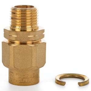 1/2 in. CSST x 1/2 in. MIPT Brass Male Adapter