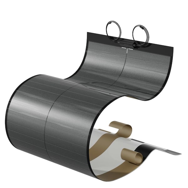 200-Watt CIGS Thin-Film Flexible Lightweight Solar Panel, The Most Flexible Solar Panel with Tape for Easy Installation