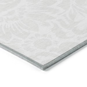 Chantille ACN551 Ivory 8 ft. x 10 ft. Machine Washable Indoor/Outdoor Geometric Area Rug