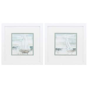 11 in. X 11 in. Matte White Gallery Picture Frame Soft Sail (Set of 2)