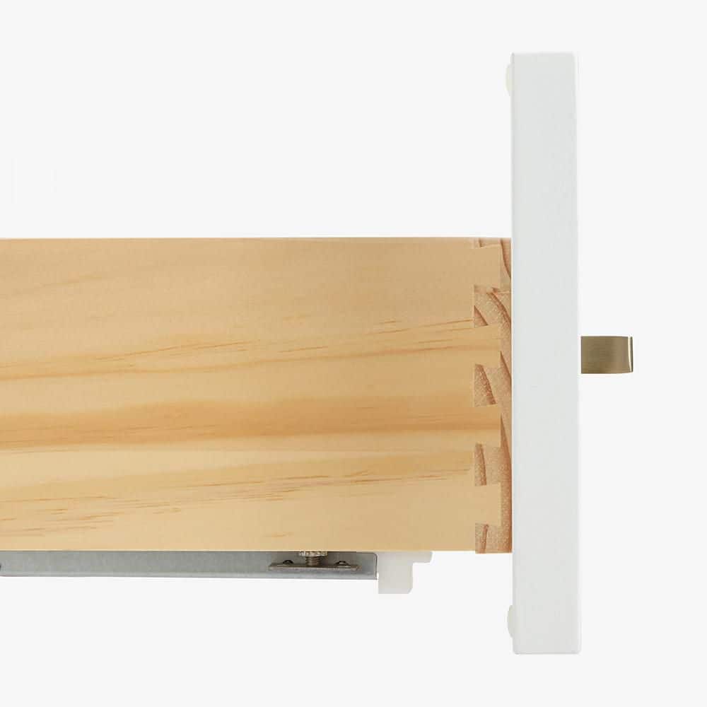 Taylor 72" White Double Freestanding Vanity with Brass Hardware
