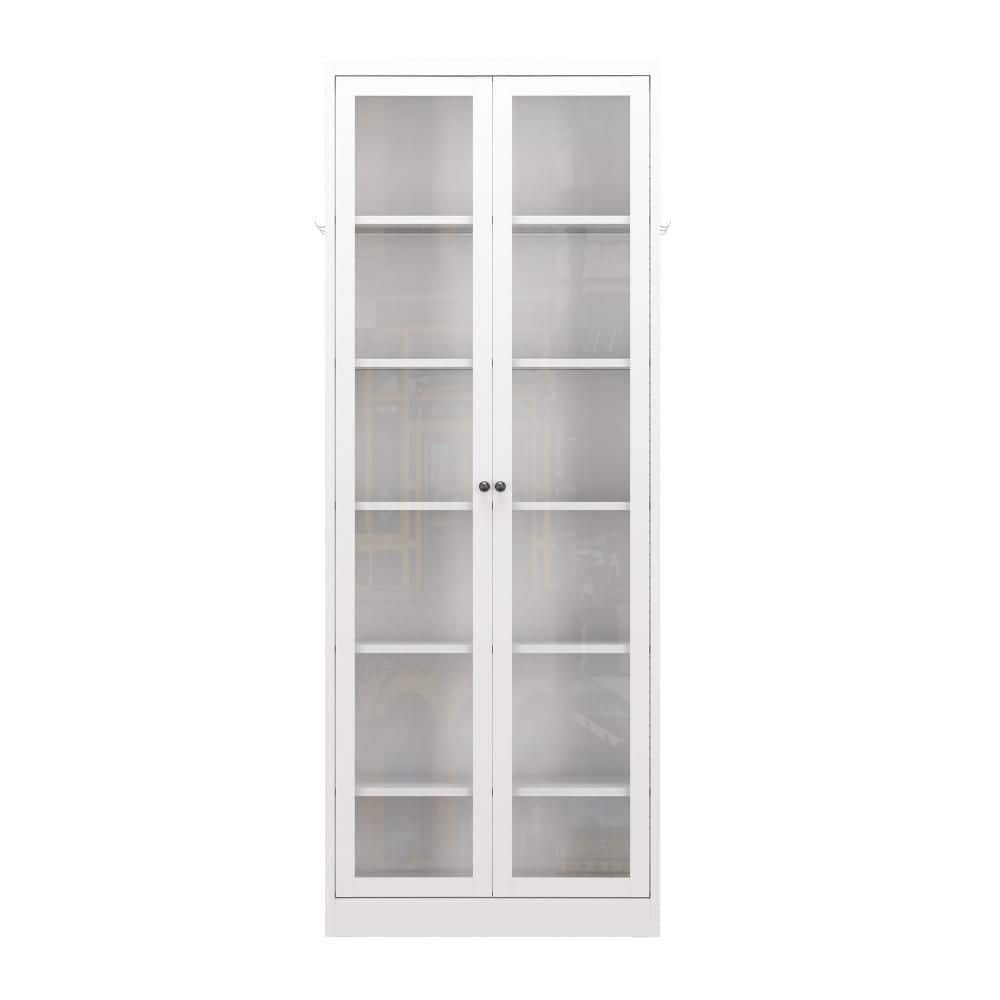 AVANTEV2 ホワイトキャビネット Tahanbath 13.80 in. W x 27.60 in. D x 72.00 in. H with 5