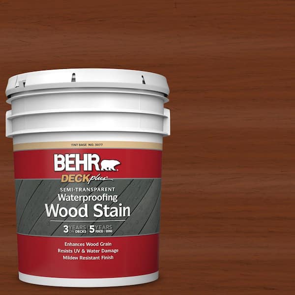 5 gal. #ST-116 Woodbridge Semi-Transparent Waterproofing Exterior Wood Stain