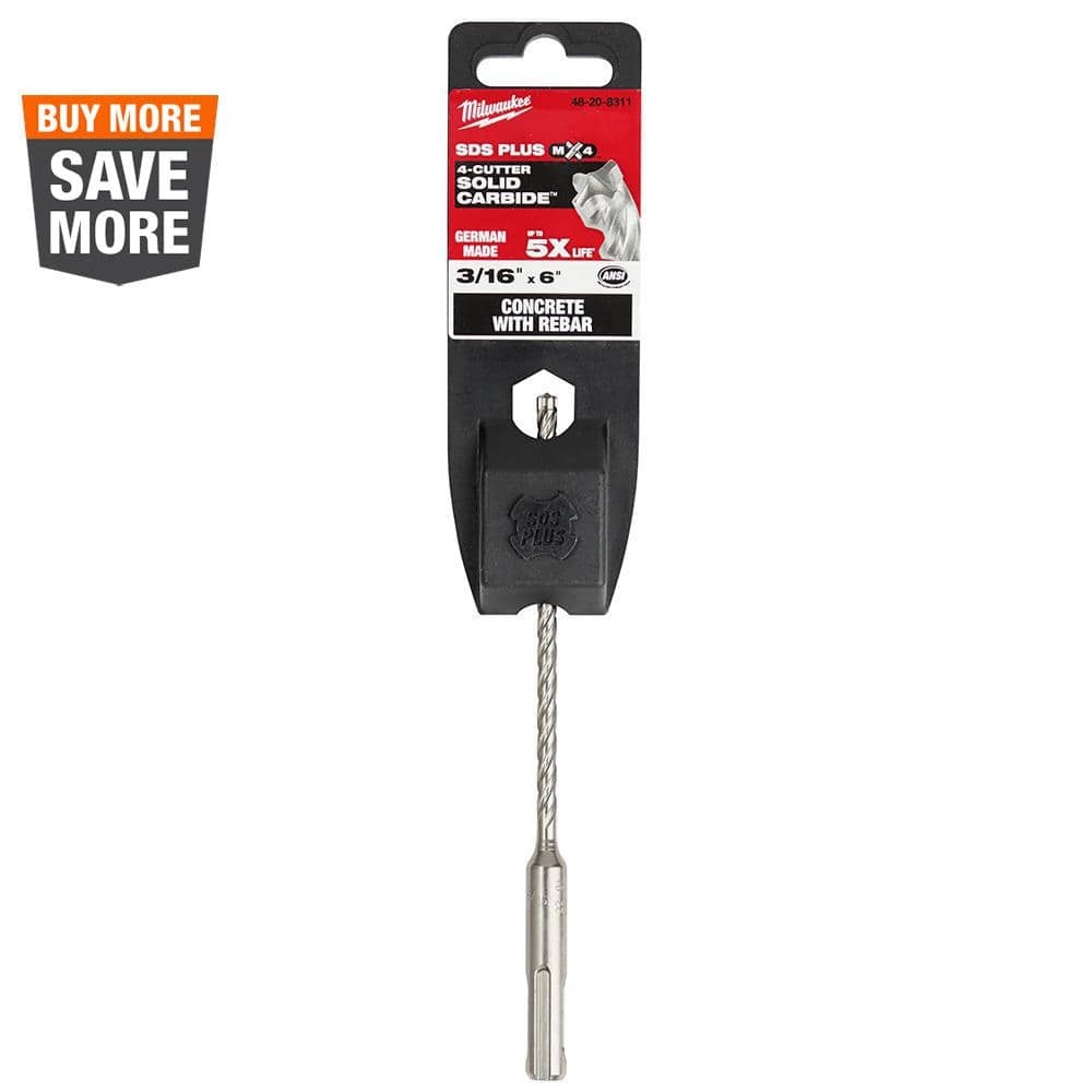 MX4 SDS-PLUS Carbide Drill Bit 