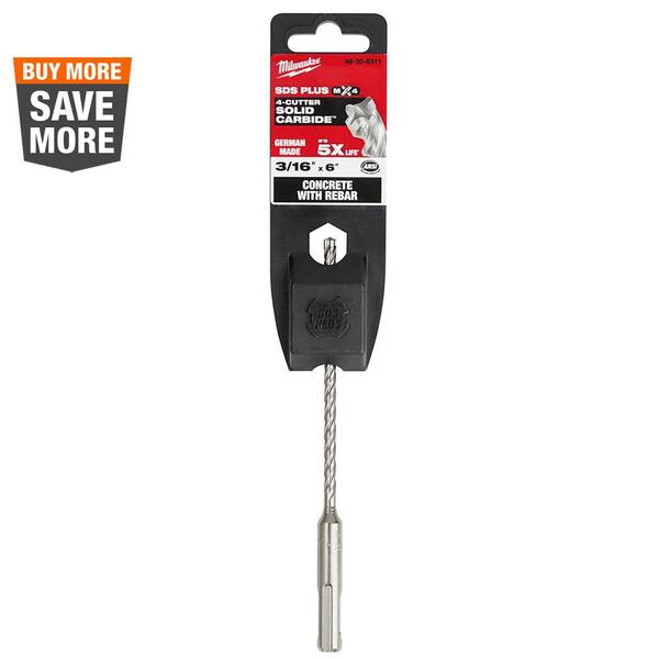 MX4 SDS-PLUS Carbide Drill Bit 