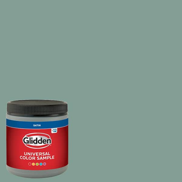 Glidden 8 oz. PPG1137-5 Silver Laurel Satin Interior Paint Sample