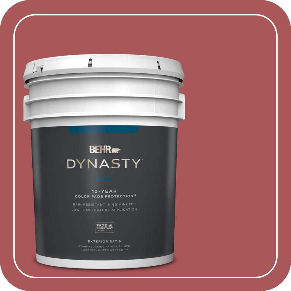 5 gal. #M150-6 Lingonberry Punch Satin Enamel Exterior Stain-Blocking Paint & Primer price history on PriceWatchPro