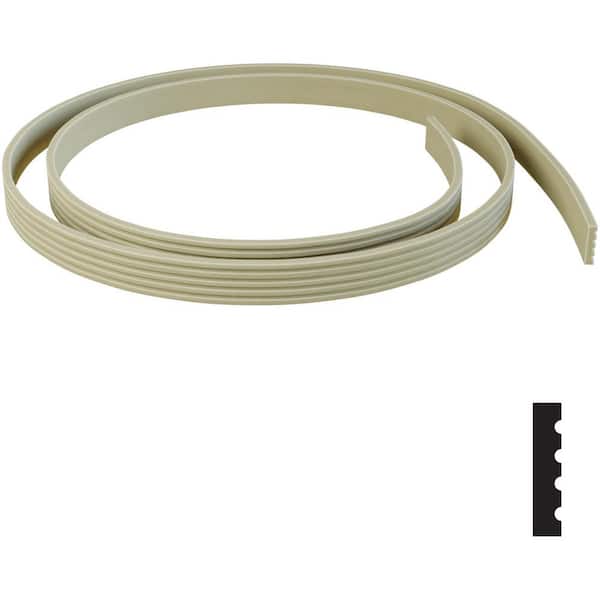 Ekena Millwork 1/2 in. x 144 in. x 2 1/4 in. Resin Casing Flexible Moulding