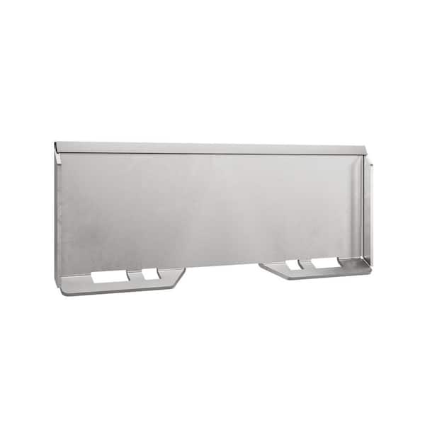 1/4" Skid Steer Attachment Plate, Steel Quick Tach Attachment Loader Plate, [4500 LBS Max] Fits Kubota, Bobcat, Tractors