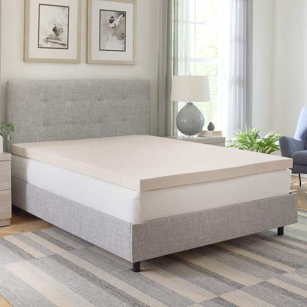 BODIPEDIC Essentials 3 in. Twin Copper Infused Memory Foam Mattress ...