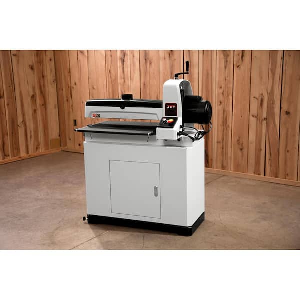 Jet 25 in./50 in. Drum Sander with Closed Stand, 115-Volt JWDS