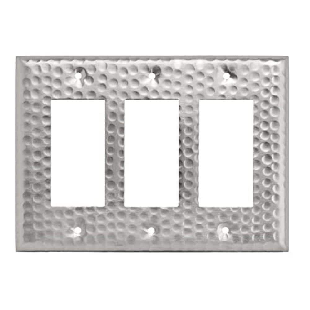 Monarch Abode Hand Hammered Decorative Wall Plate Switch Plate Outlet