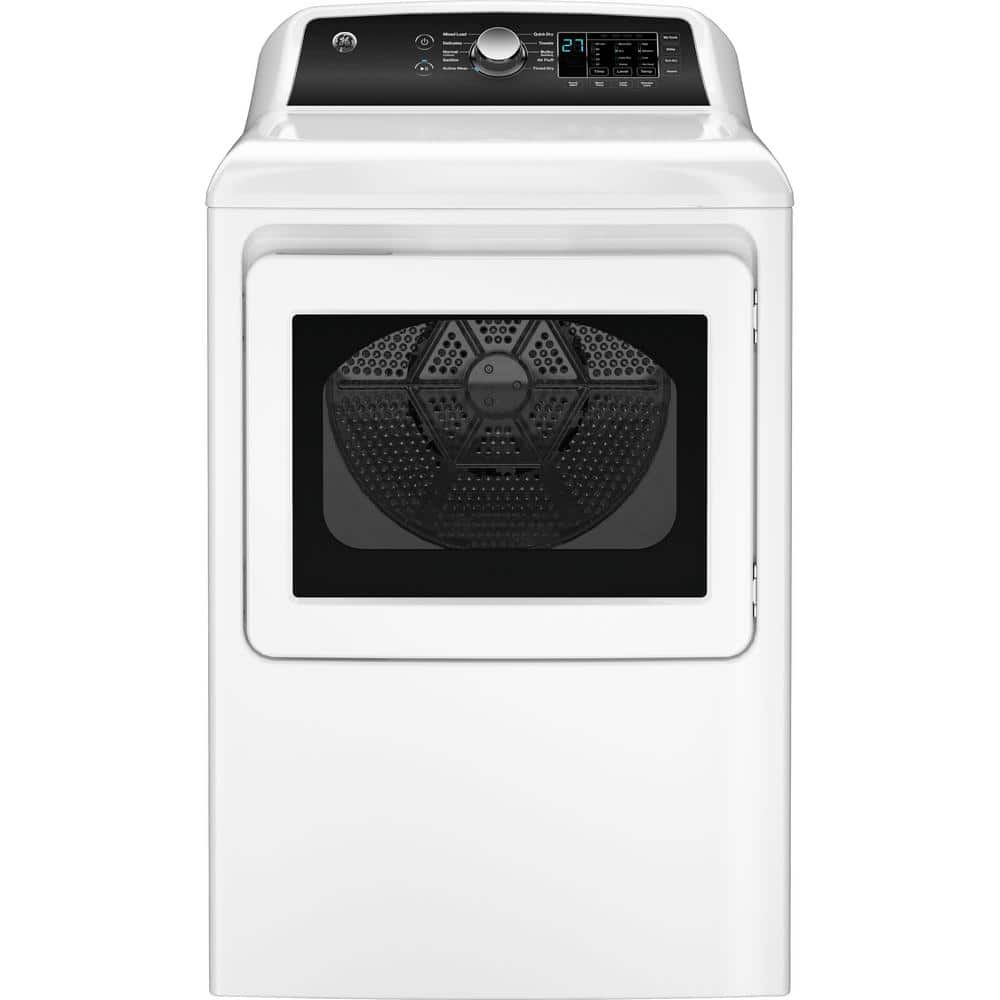 GE 7.4 cu. ft. Gas Dryer with Sensor Dry in White