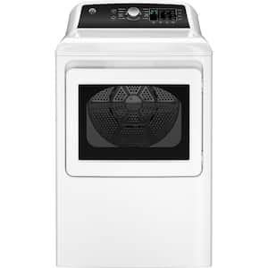 7.4 cu. ft. Vented Sensor Dry Gas Dryer in White