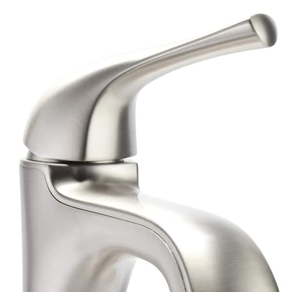 Details about   Pfister Bathroom Faucet Ladera Single Hole Lever Ceramic Disc Valves Matte Black 