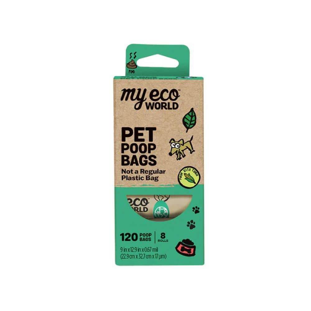  PET N PET 1080 Counts Green Dog Poop Bag Rolls, Dog Bags  Doggie Poop Bags, 38% Plant Based & 62% PE Dog Waste Bags, Extra Thick  Doggy Poop Bags, Pet