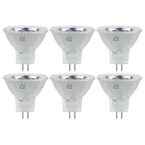 35-Watt MR11 100 CRI Narrow Spot Halogen Light Bulb in Neutral White 3200K (6-Pack)