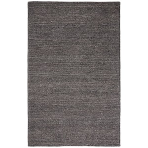 Himalaya Grey 5 ft. x 8 ft. Solid Color Area Rug