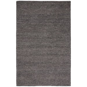 Himalaya Grey 6 ft. x 9 ft. Solid Color Area Rug