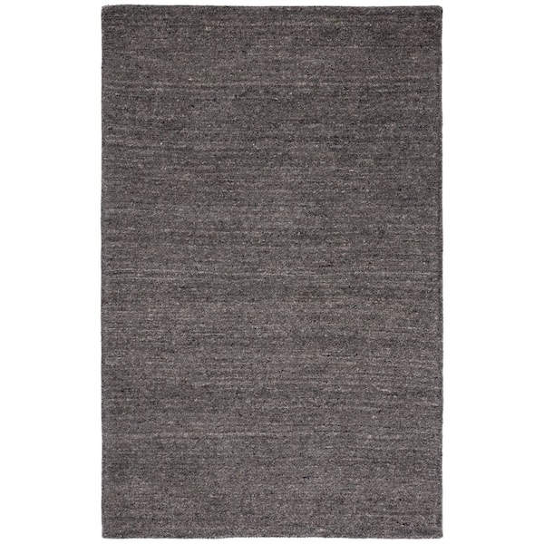 SAFAVIEH Himalaya Grey 6 ft. x 9 ft. Solid Color Area Rug