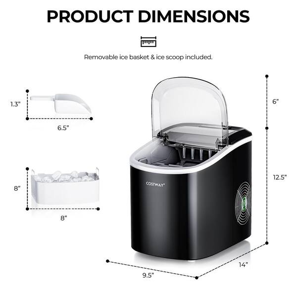 27-Lb. Portable Ice Maker