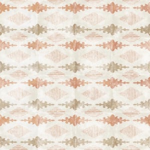 Paula Purroy Catalan Aztec Terracotta 5.11 in. x 5.11 in. Matte Ceramic Wall Tile (6.02 sq. ft./Case)