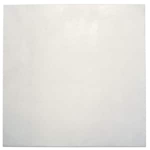 Apollo Tile Imprint 36 in. x 36 in. Glossy White Porcelain Square ...