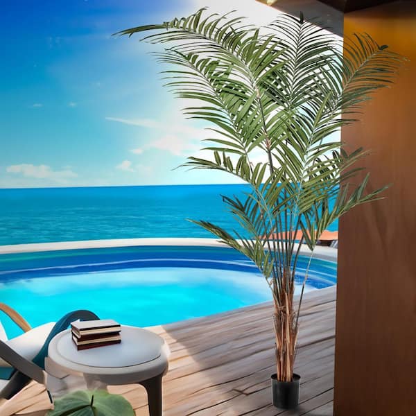 Regency International 10 ft. Green Artificial Palm Tree MTF24202