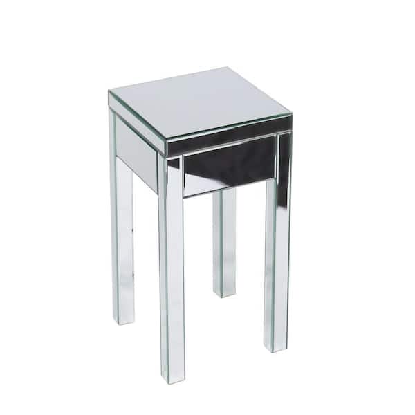 Ave Six Reflections Mirror Mirrored Side Table