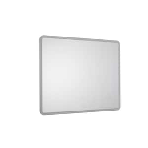 Liberty 24 in. W x 32 in. H W Rectangular Frameless Anti-Fog LED Light Wall Mounted Bathroom Vanity Mirror in Silver