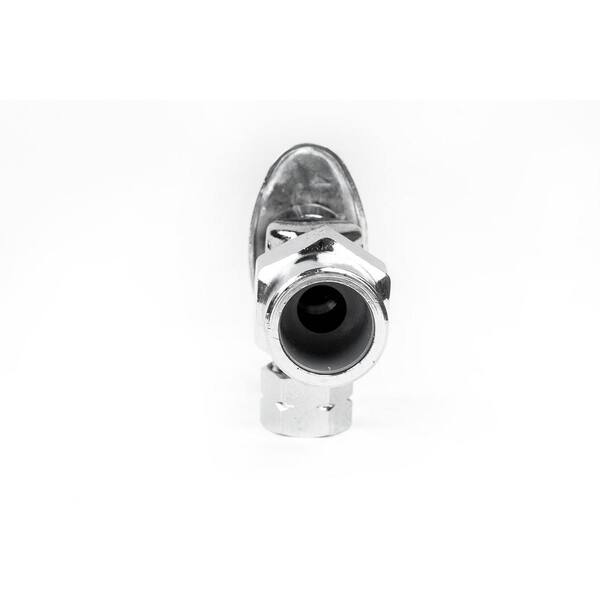 CMI 1/2" Compression Angle Stop Valves - Chrome Plated Brass Shut-Off Valves 2-Pack