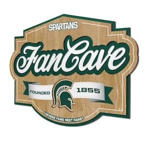 YouTheFan NCAA Notre Dame Fighting Irish Fan Cave Decorative Sign 1902939 -  The Home Depot