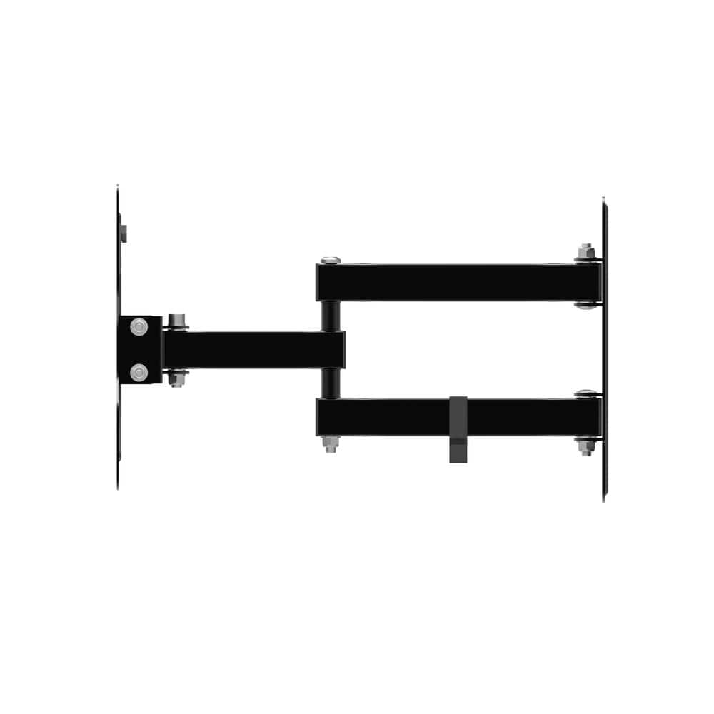 Black Steel Full Motion Wall Mount for 13"-45" TVs