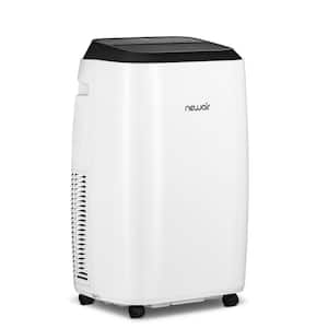 8,000 BTU Portable Air Conditioner Cools 250 Sq. Ft. with Dehumidifer in White