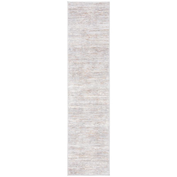 Orchard Gray/Gold 2 ft. x 5 ft. Striped Runner Rug