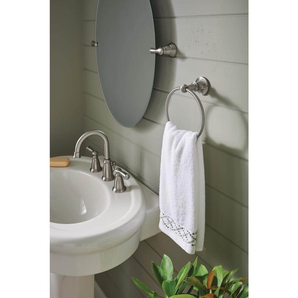 Vale Brushed Nickel Wall Mounted Towel Bar
