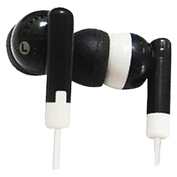 Supersonic IQ-101 Digital Stereo Earphones in Black (50-Pack)