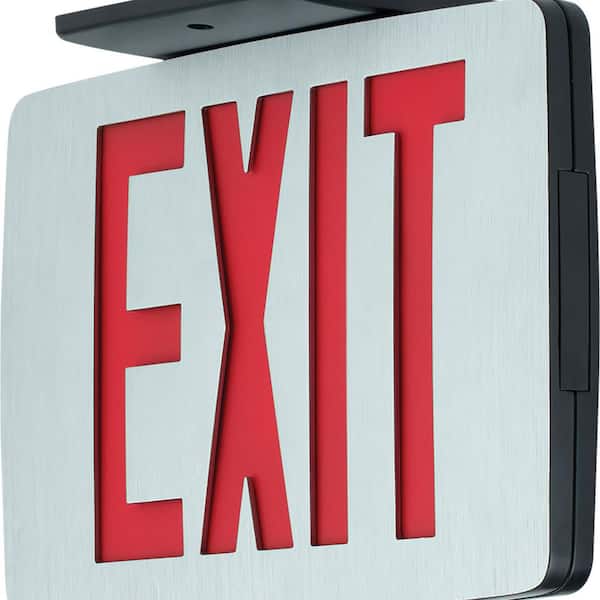 Progress Lighting 120-Volt Die-Cast Aluminum Integrated LED Exit Sign