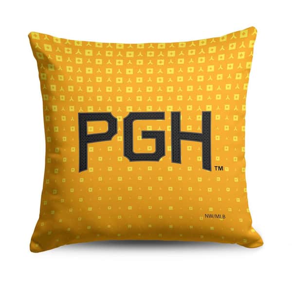 THE NORTHWEST GROUP MLB Pirates City Connect Printed Polyester Throw Pillow 18 X 18